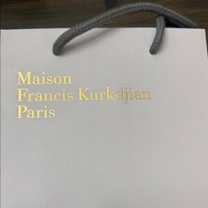 Maison Francis Kurkdjian Lilac Gift Bag with Gold Foil Logo